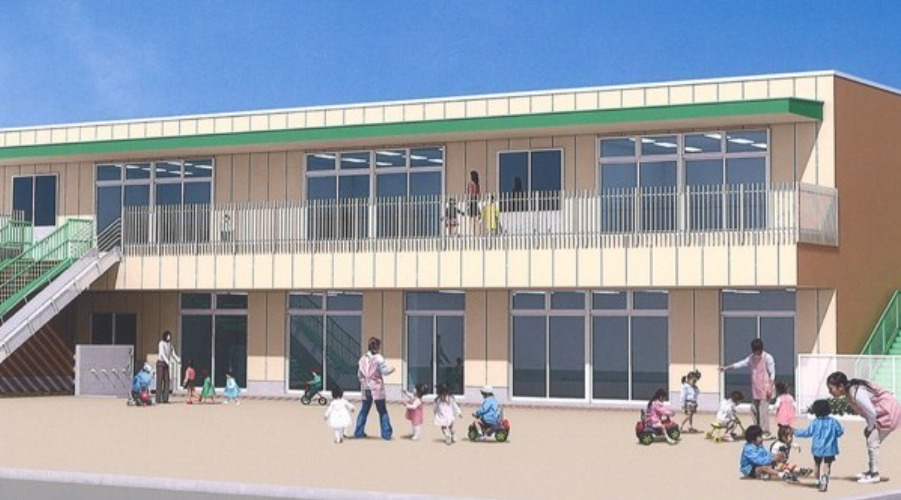 幼稚園・保育園　あさがお保育園（幼稚園・保育園）まで12m