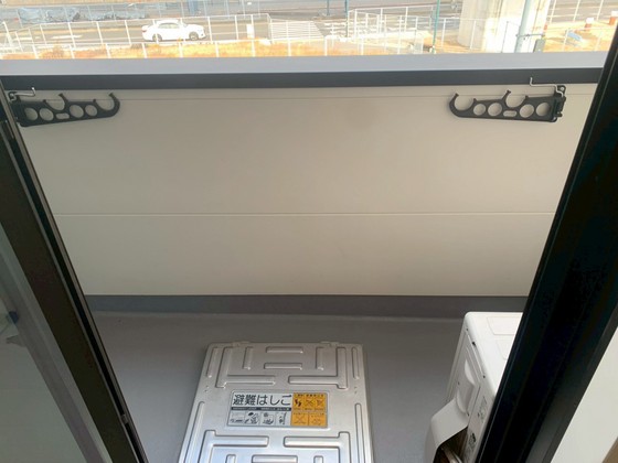 バルコニー　※別部屋の写真です