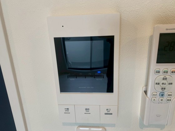 セキュリティ　※別部屋の写真です