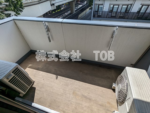 バルコニー　※クリーニング中の撮影※