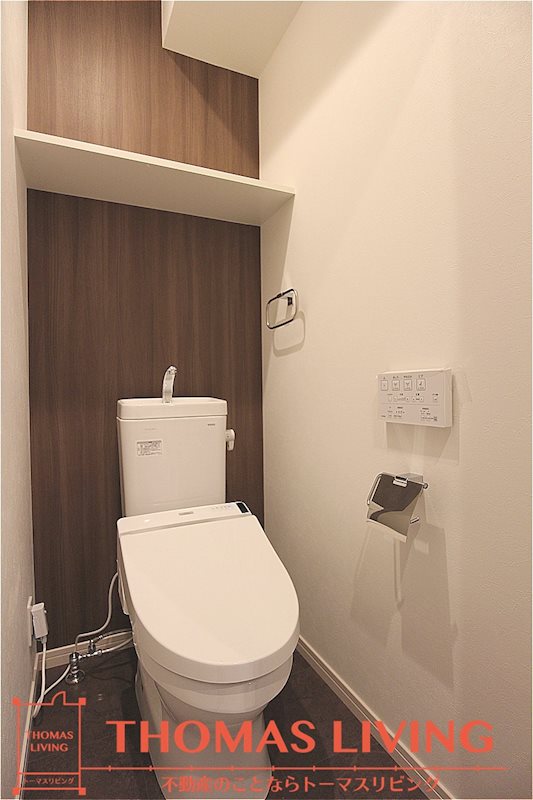 トイレ　同じ物件の別のお部屋です。