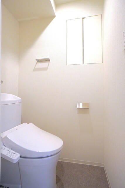 トイレ　ゆったりとした空間のトイレです