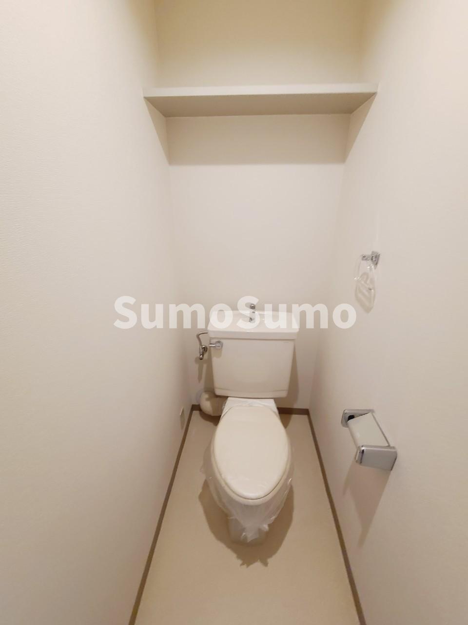 トイレ　ゆったりとした空間のトイレです