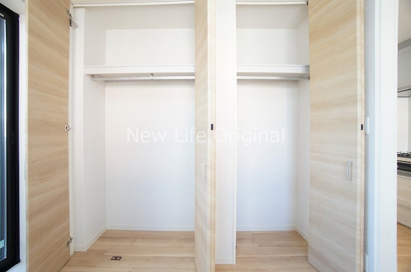 収納　洋室の収納です♪