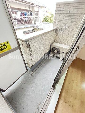 バルコニー　バルコニー付きです