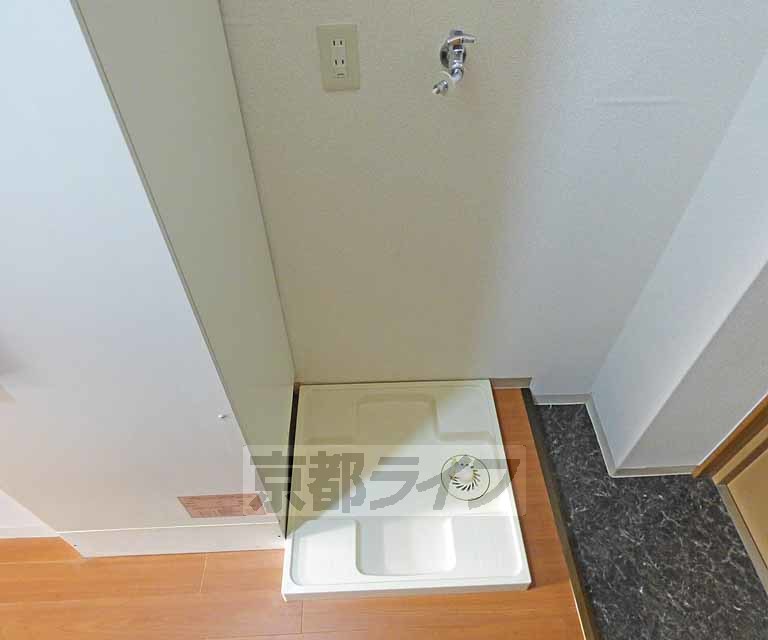 その他設備　洗濯機が置けます。