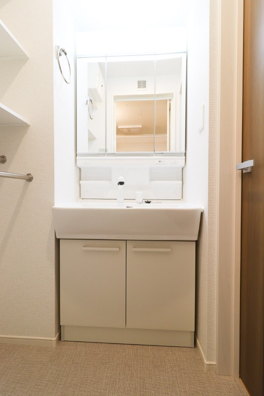 洗面設備　図面と現状に相違がある場合には現状を優先