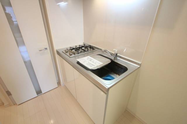 キッチン　２口コンロのキッチンです