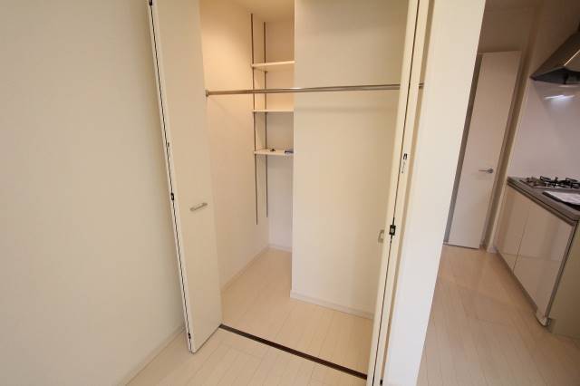 収納　収納も広々