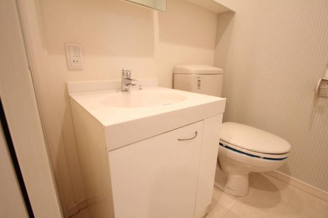 洗面設備　洗面台もあります