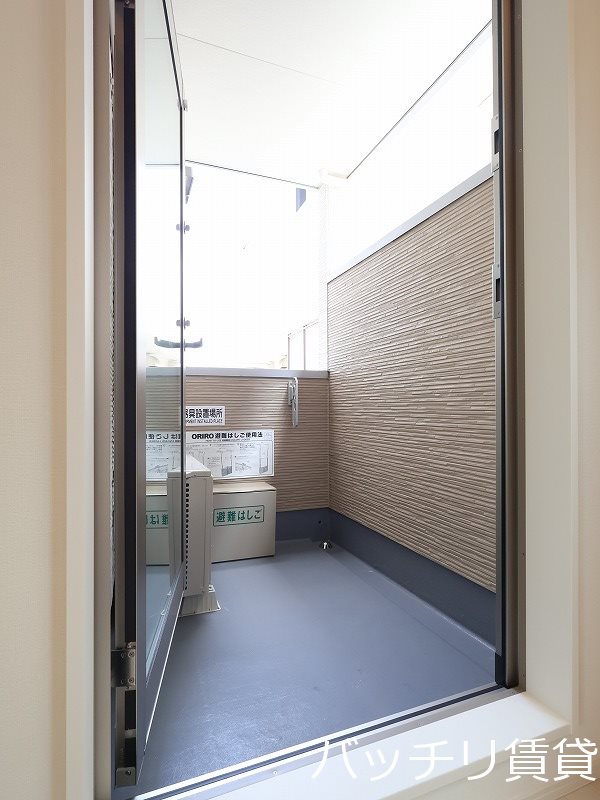 バルコニー　同室タイプ掲載の為現況を優先します。