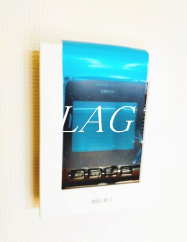 セキュリティ　モニター付きインターフォンです。