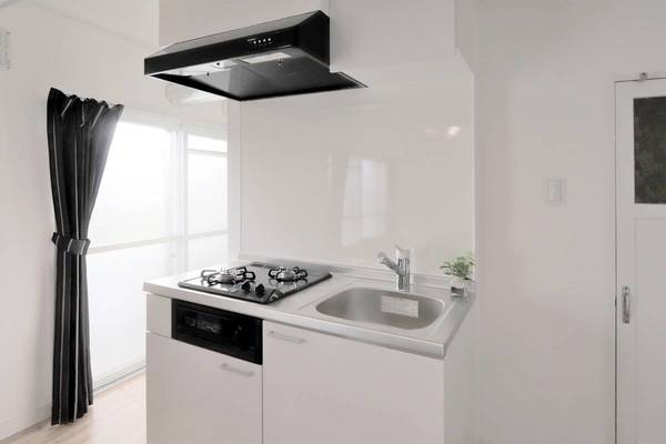 キッチン　モデルルームの写真です