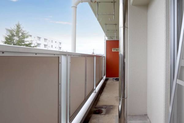 バルコニー　ビレッジハウスの同一物件・同一タイプの間取りの写真です