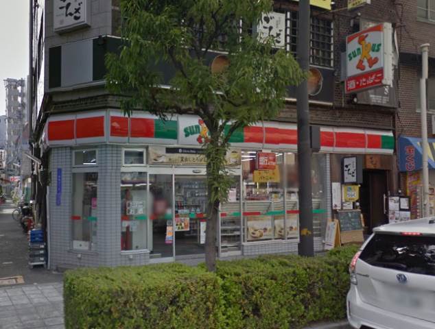 コンビニ　サンクス大阪福島駅前店（コンビニ）まで232m