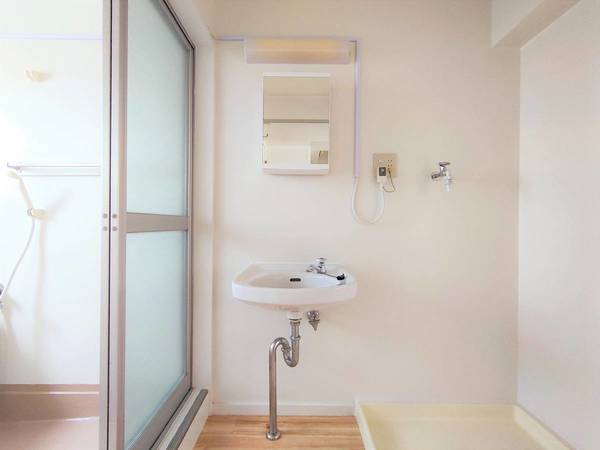 洗面設備　ビレッジハウスの同一物件・同一タイプの間取りの写真です