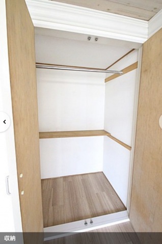 収納　別号室の写真です