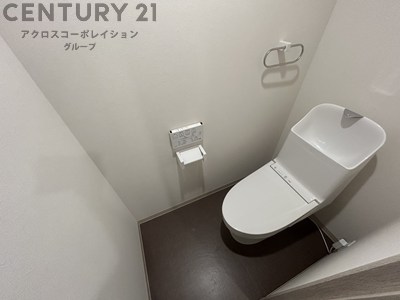 トイレ　清潔感のあるトイレです♪
