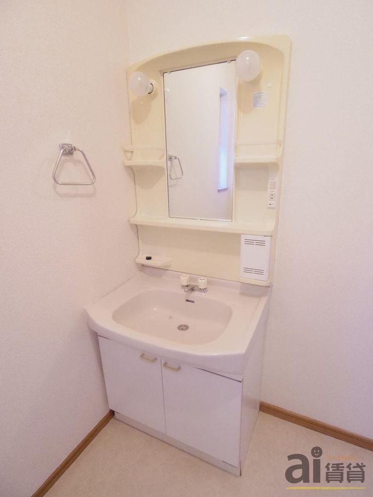 洗面設備　※同施工写真です。