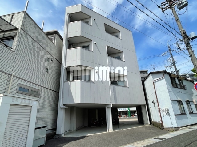 建物外観　全室角部屋のマンション