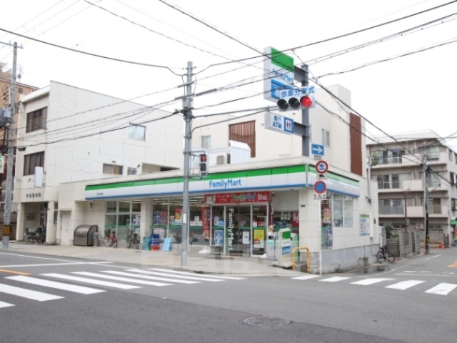 コンビニ　ファミリーマート　西淀川柏里（コンビニ）まで218m