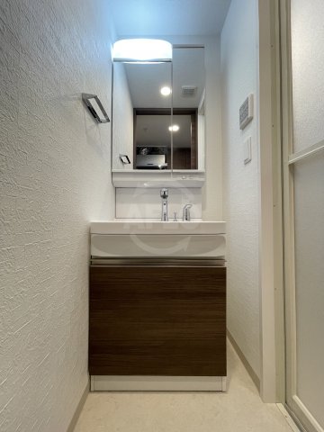 洗面設備　エステムコート難波サウスプレイスVIIリアン　独立洗面台