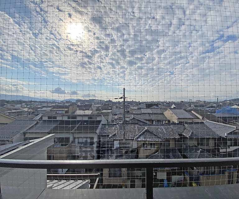 眺望　バルコニーからの景色です。