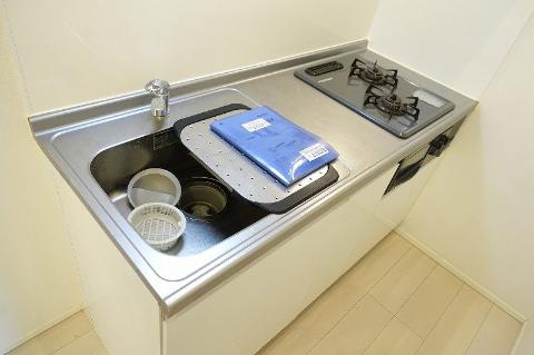 キッチン　2口コンロ