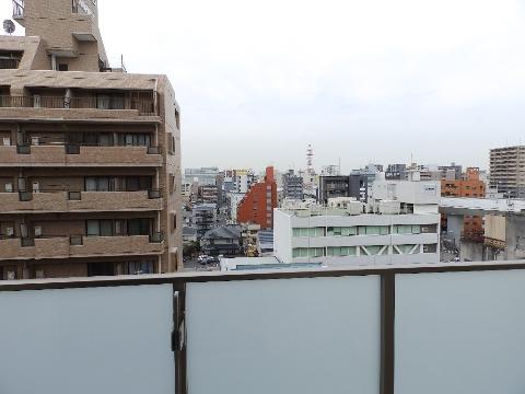 眺望　７階から