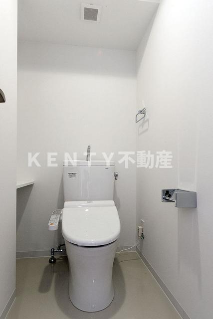 トイレ　ゆったりとした空間のトイレです