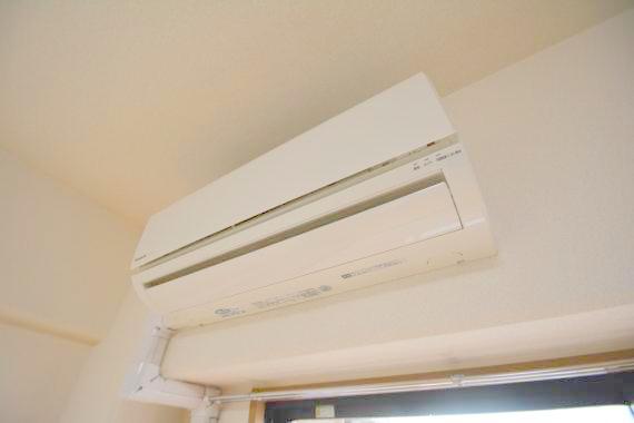 その他設備　エアコンが最初からついているのは、本当に助かりますね。
