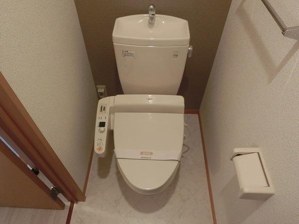 トイレ　ウォシュレット！