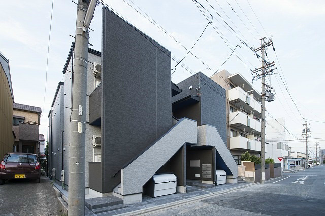 建物外観　外観　デザイナーズ　光インターネット無料