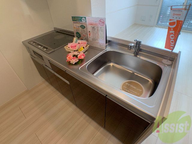 キッチン　キッチンは料理をする場所もしっかりあっていいですね～