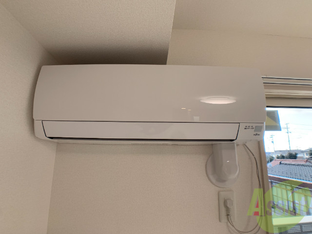 その他設備　エアコンが付いているので夏も冬も快適ですね