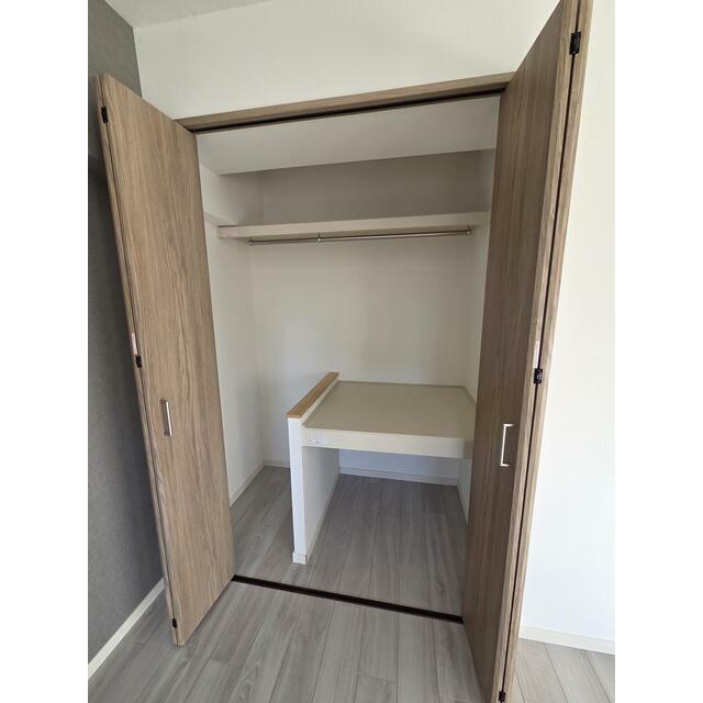 収納　棚があると便利♪