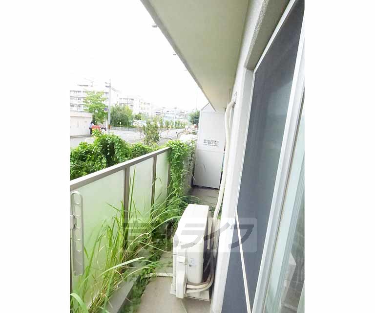 眺望　広いベランダです。