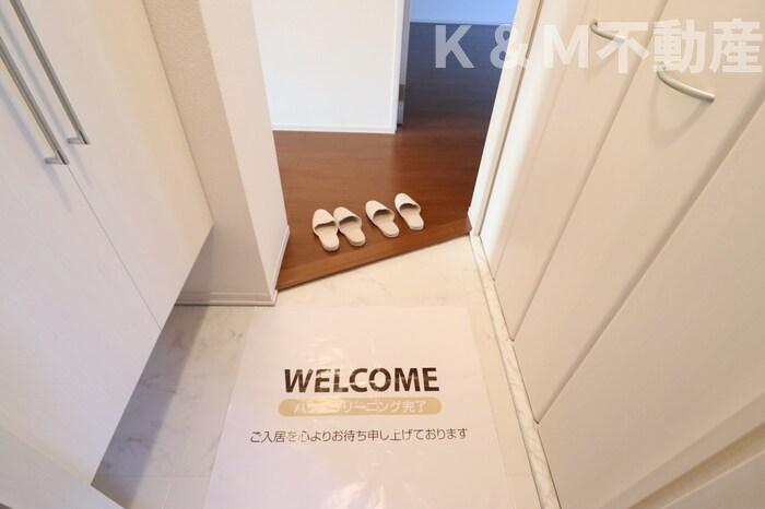 玄関　毎日通る玄関はこちらです