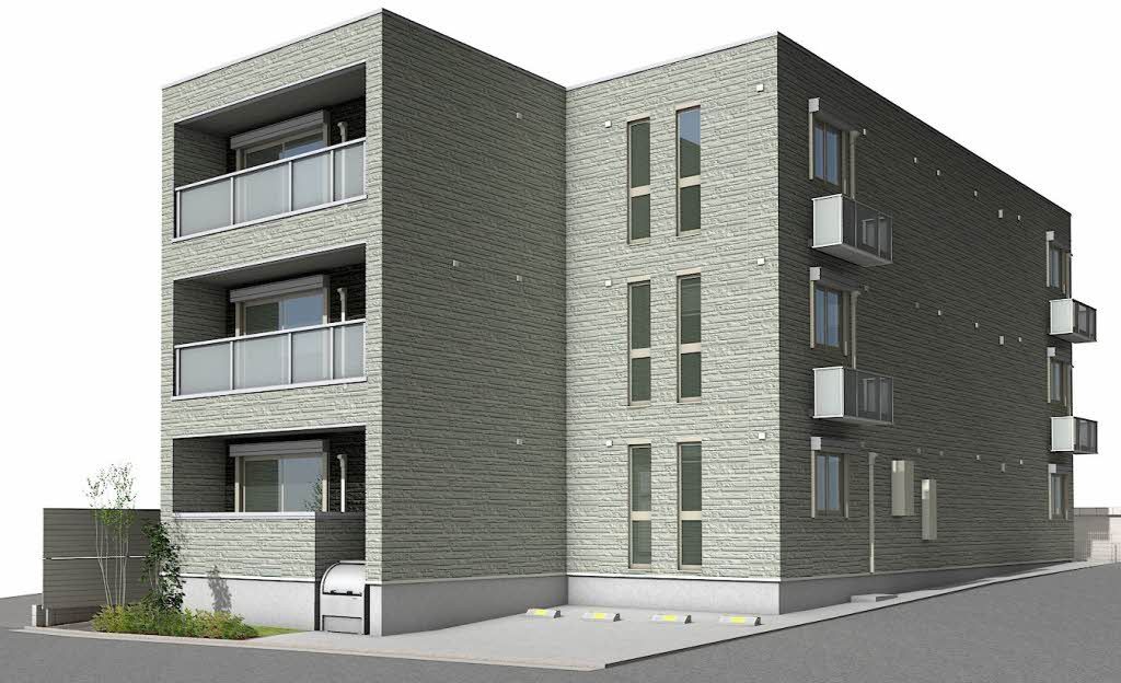 建物外観　完成予想図