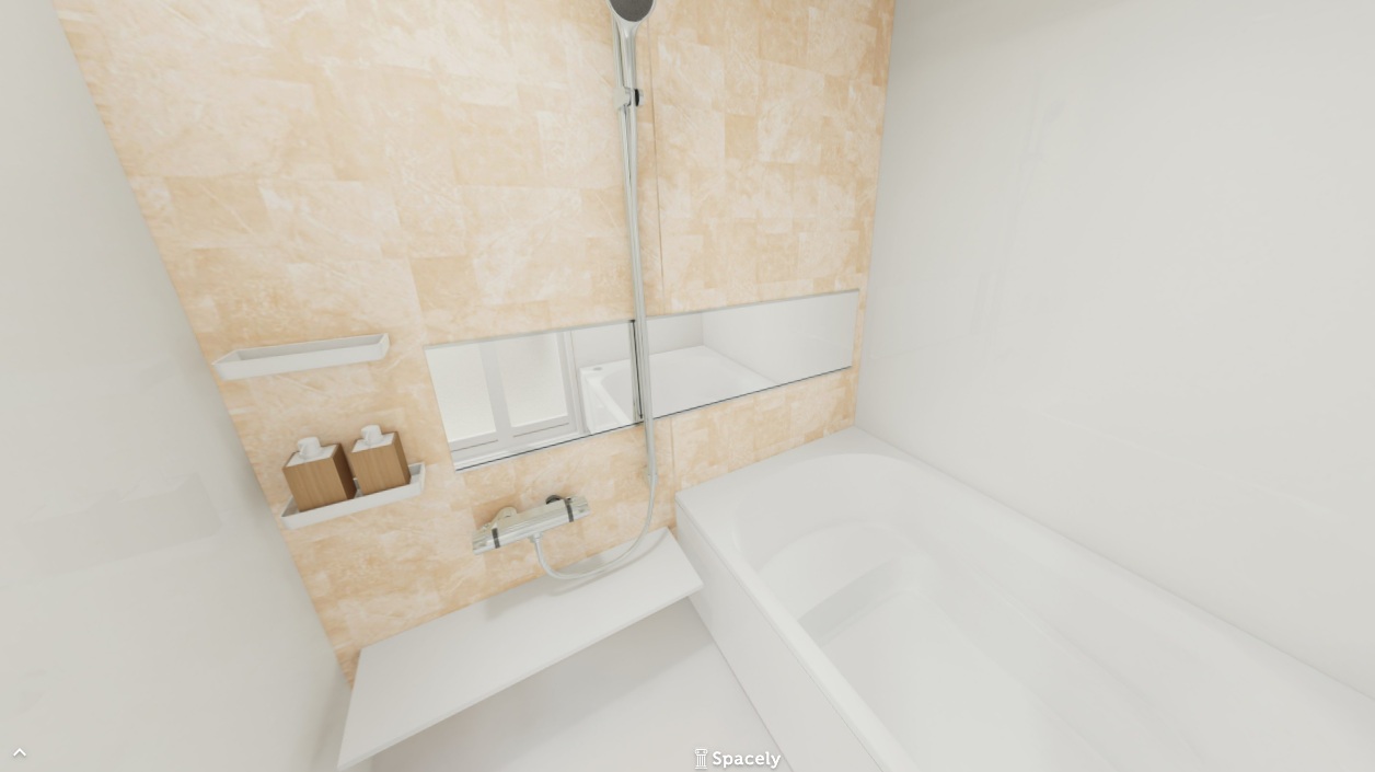 バス・シャワールーム　イメージパースのため実際とは異なります