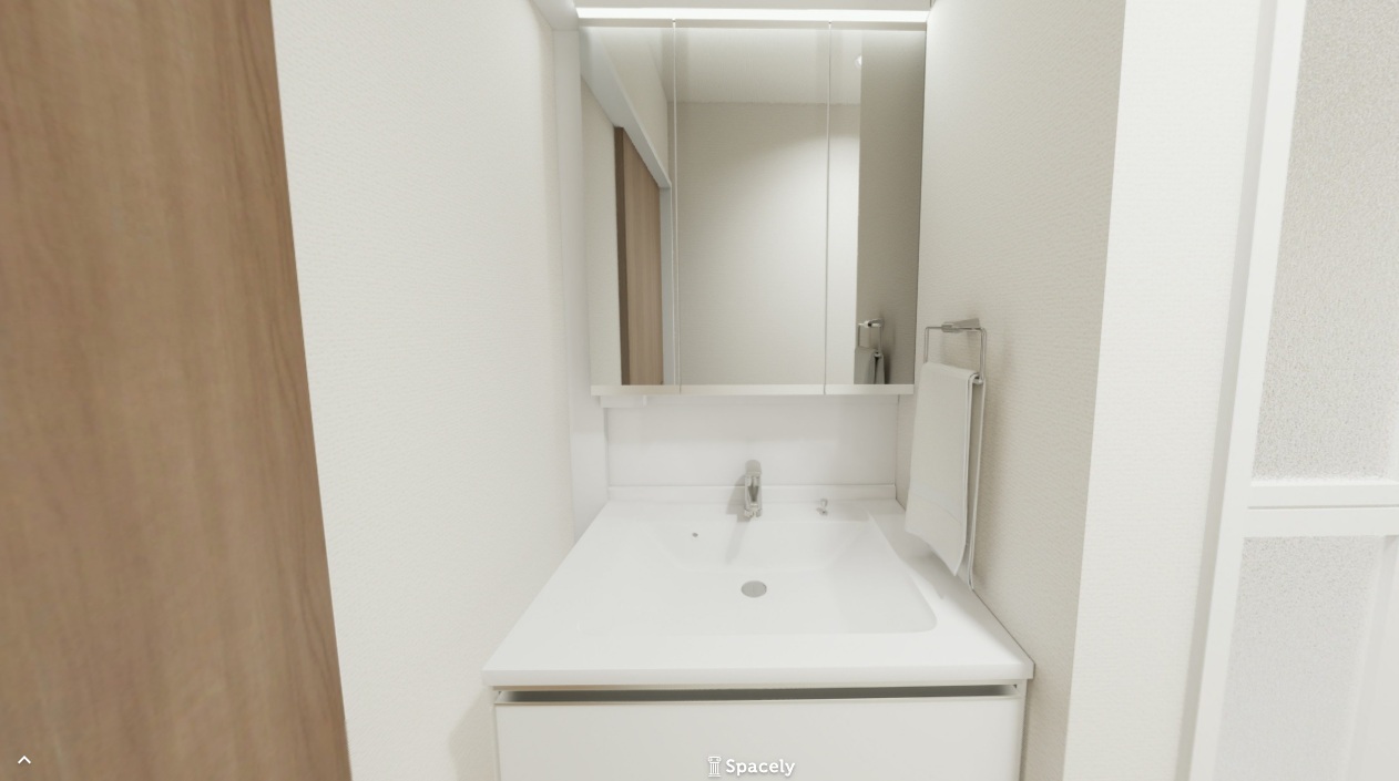 洗面設備　イメージパースのため実際とは異なります