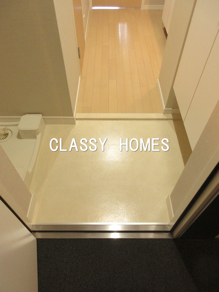 玄関　2009年竣工カスタリア大森II：玄関