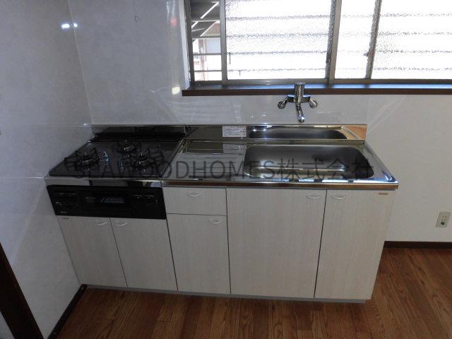 キッチン　※同じ間取りの他号室写真です☆