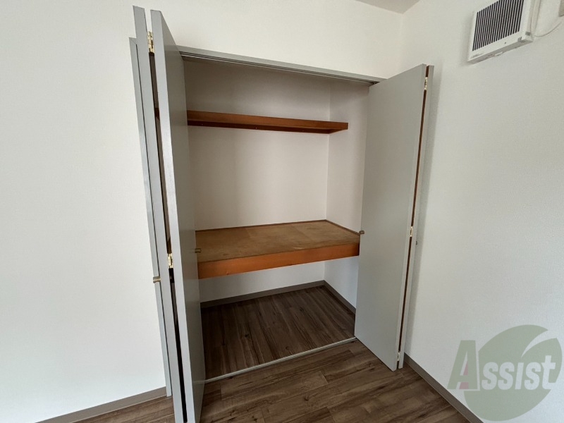 収納　収納もバッチリあるのでお部屋が片付きますよ！