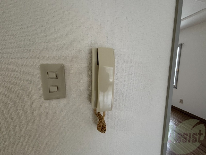 セキュリティ　インターホンは通話ができるので急な訪問があっても安心です