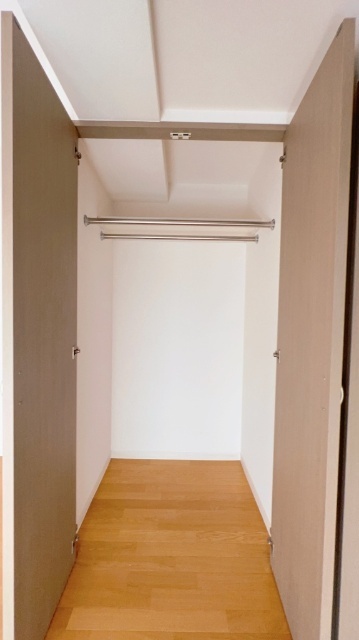 収納　たっぷりとした収納スペースです