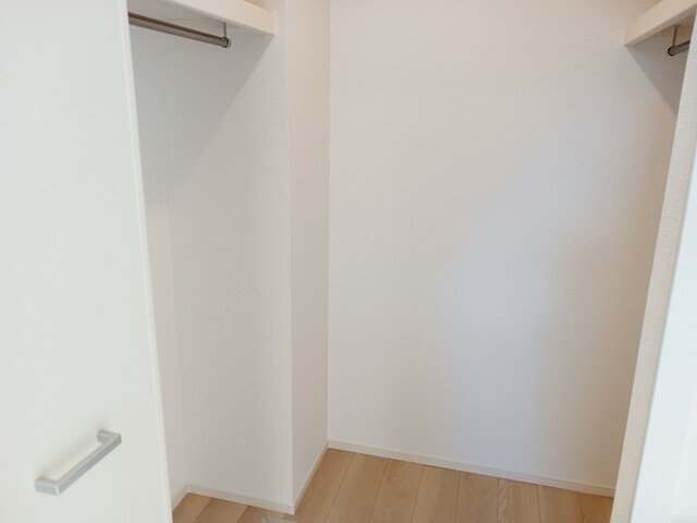 収納　たっぷりとした収納スペースです