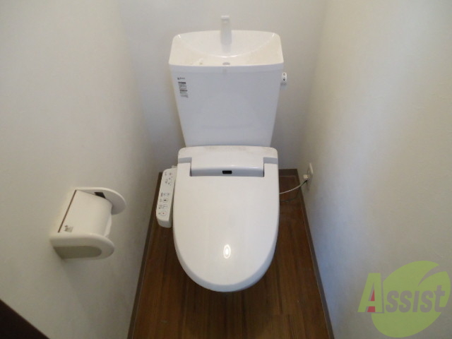 トイレ　トイレも綺麗でウィシュレット付です