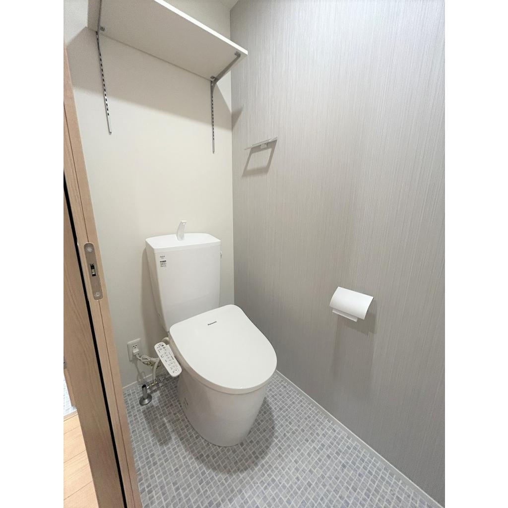 トイレ　ゆったりとした空間のトイレです