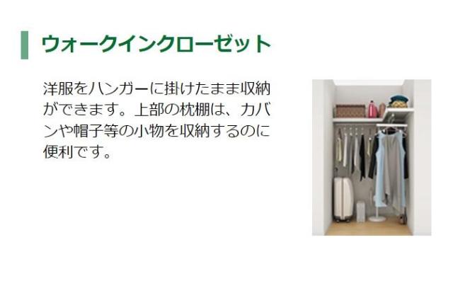 収納　クローゼット（イメージ）